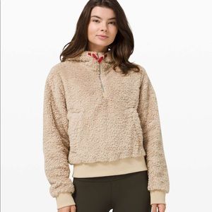 Lululemon Athletica Cream Oversized Hoodie